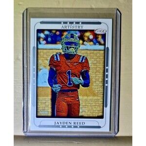 Jayden Reed 2023 SAGE NFL Artistry Football #71 Card